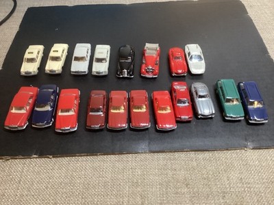 Wiking Mercedes Benz HO 1/87 Scale Cars - Lot of 4 cars