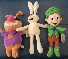 General Mills Cereal 1998 Breakfast Pals Plush Dolls Lot of 3 - NEW WITH TAGS