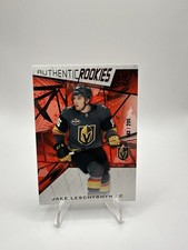 2021-22 Upper Deck SP Game Used Rookies Jake Leschyshyn 143/205 Vegas Knights
