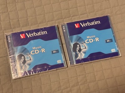 2x Verbatim Musik CD-R 80 Min. NEU & OVP!