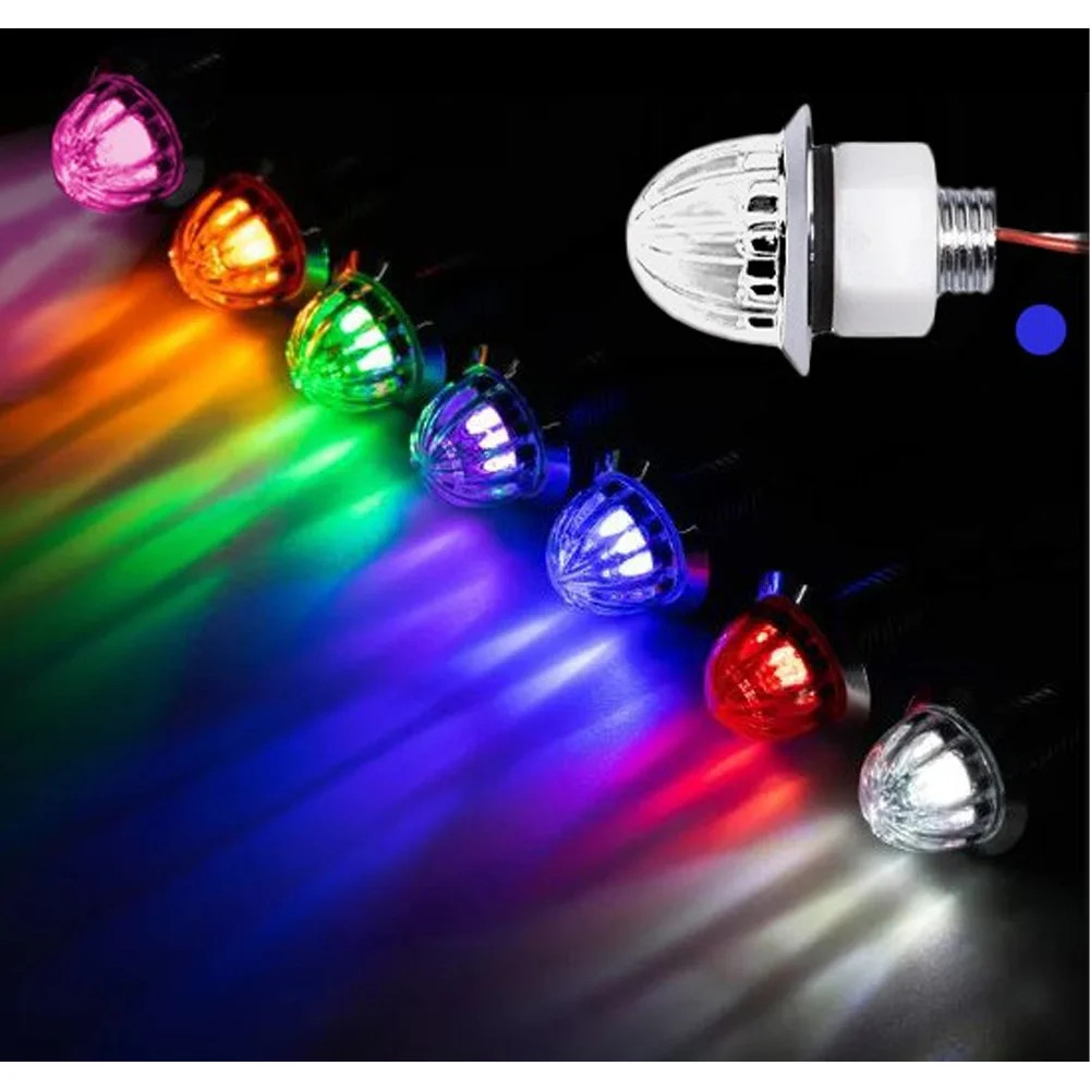 Ampoule LED Nedking Mini Watermelon bleu feu de gabarit camion tuning 24V étanche
