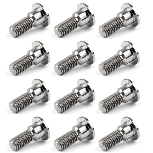 12pcs Titan-color / Ti M8 x 22mm Per Suzuki Disc Brake Rotor Bolt ks T9 ...