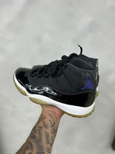 Retro 11 Jordan Space Jam 2016 Black No Box Size 10