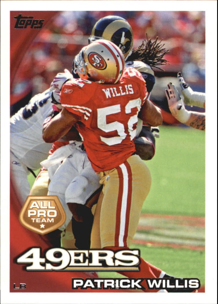 2010 Topps #405 Patrick Willis AP - FB