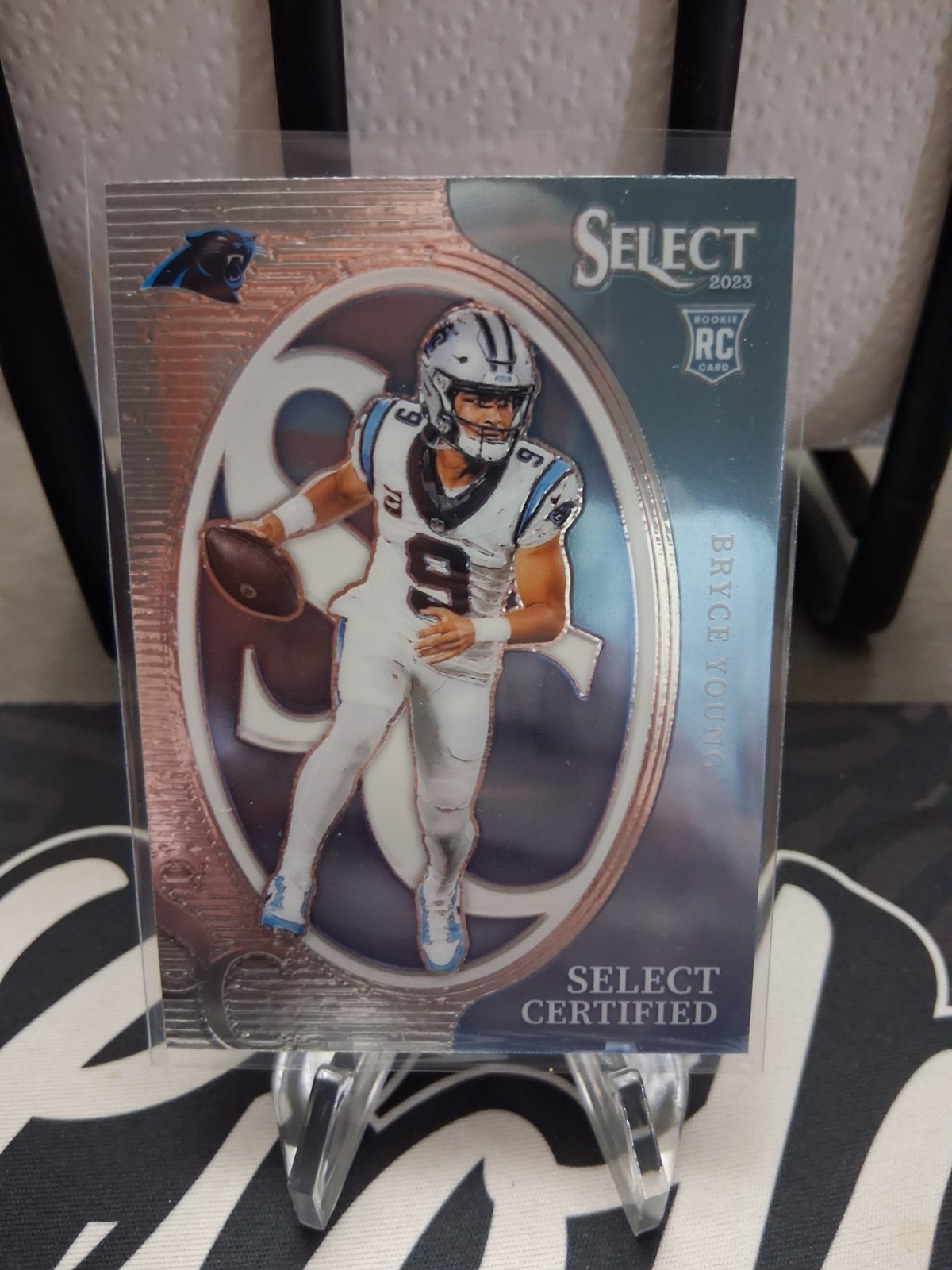 Bryce Young Panini Select Select Certified Rookies #CROBYO Base