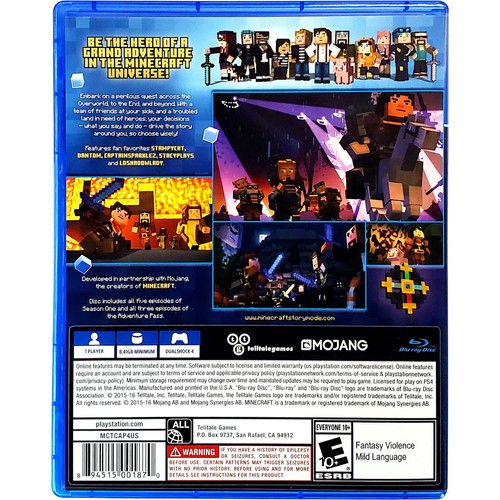 Résumé de Minecraft: Story Mode - The Complete Adventure sur