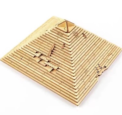 Überraschungsgeschenk Quest Pyramide Puzzle Box mit verstecktem Fach Knobelspiel