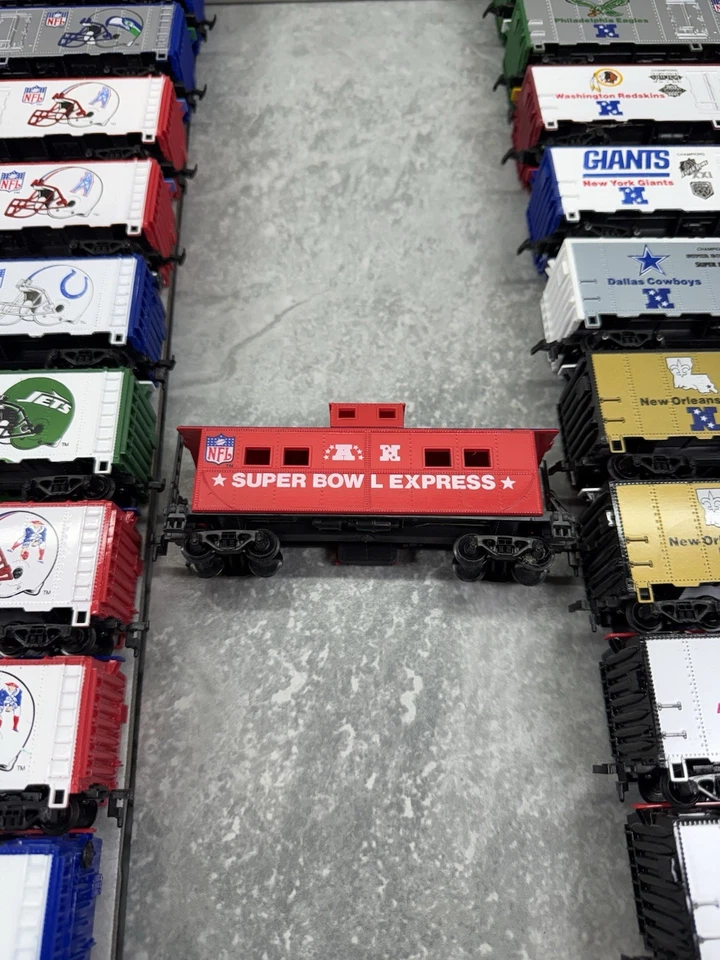 Mantua 1991 NFL 1st Edition HO Scale Pick Your Train Car - Image 3 of 4