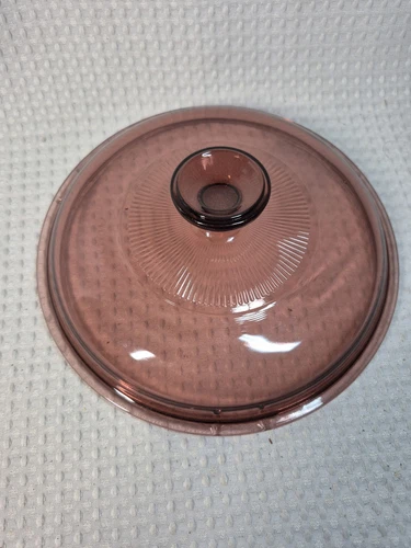 CRANBERRY Pyrex Vision V-2.5-C Replacement Lid Only for 2.5 QT/2.5L Pot 8.5"