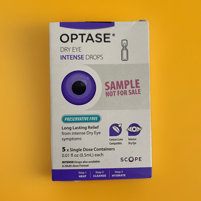 Optase Dry Eye Intense Preservative-Free Eye Drops Long Lasting 5 x 0.5mL