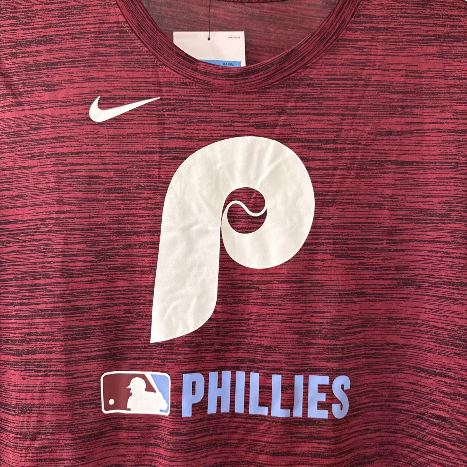 Nike Philadelphia Phillies Women’s T‑Shirt Medium New With Tags thumbnail 2