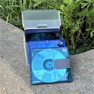 Sony Recordable MD Color Collection 80 Min MiniDisc Shock Absorbing Coating