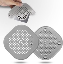 2 Pack Drain Hair Catcher Silicone Bathroom Accessories Shower Drain Protector S