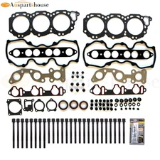 Head Gasket Set w/Bolts For Nissan Frontier Xterra Quest Infiniti QX4 3.3L 96-04