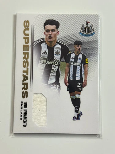 2024-25 Futera FX Newcastle Superstars Relic #06 Tino Livramento 05/09
