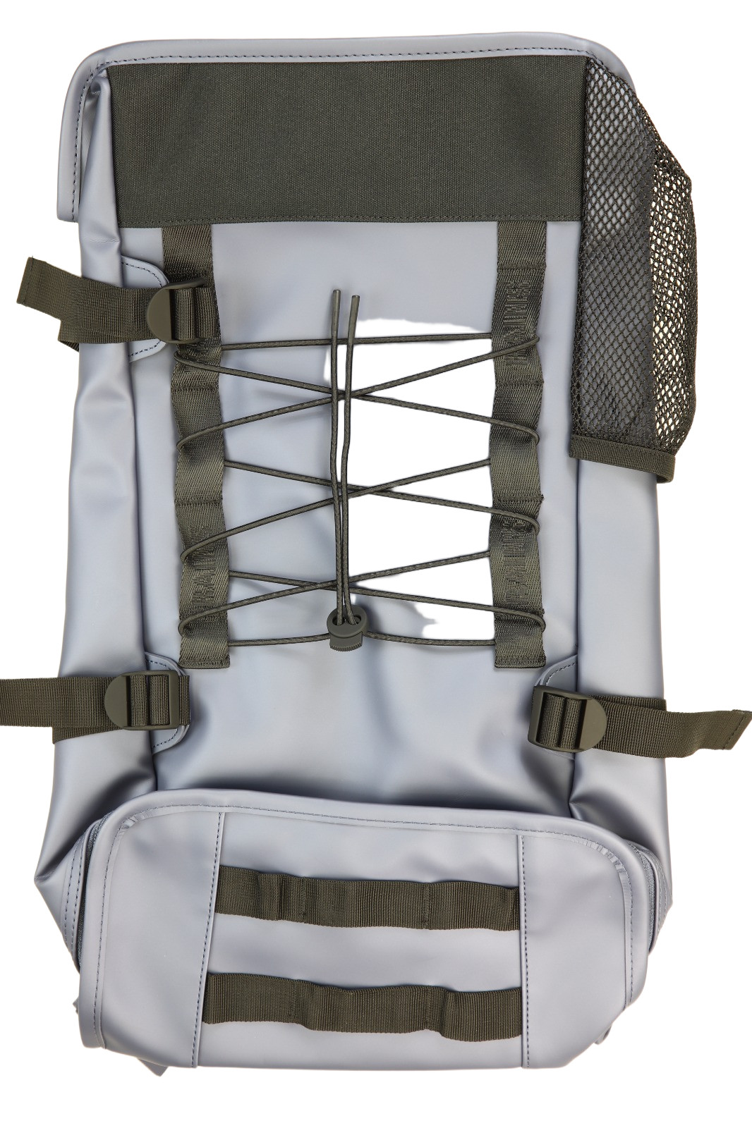 Rains Large Grey Polyester Backpack - image 2