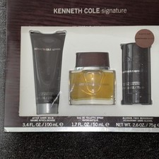 Kenneth Cole SIGNATURE Gift Set- 1.7oz EDT, 3.4 After Shave  2.5oz Deodorant