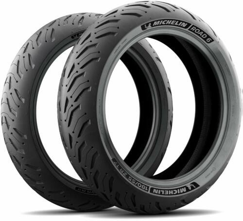 MICHELIN TIRE ROAD 6 FRONT 120/70 ZR 17 (58W) TL 26276 120/70ZR17 0301-0934