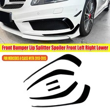 6x Front Flossen Flaps Stoßstange Canard für Mercedes A-Klasse W176 AMG 2013-15 6x Front Flossen Flaps Stoßstange Canard für Mercedes A-Klasse W176 AMG 2013-15