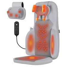 Eagye Shiatsu Neck and Back Massager with Heat - 3D Kneading  Vibration