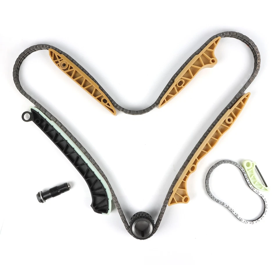 Kit de cadena de distribución para 05-15 Mercedes-Benz GLK350 CLK350 E350 S400 3,5 L 3,0 L 5,5 L Foto 2 de 4