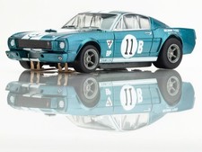 AFX Mega G 1965 Shelby GT350R Mustang 11 Mark Donohue HO Slot Car 22071