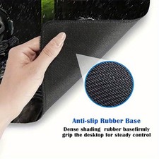 40 90cm Skull Soldier Design Washable Non-Slip Rubber Mouse Pad - Premium Gaming