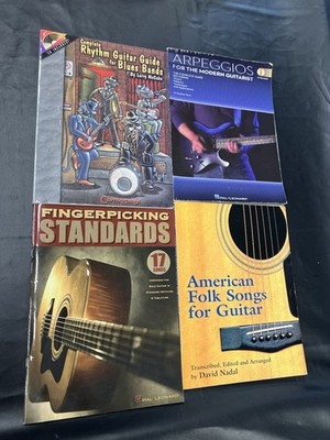 Lot Of 4 Guitar Books Fully Tabbed.