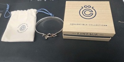 LeStage Convertible Bracelet Clasp Oak Leaf & acorn Sterling silver w gift box