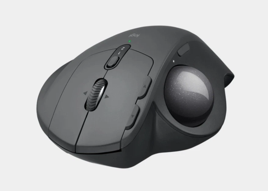 Logitech MX Ergo M-R0065 Trackball Mouse 20 Degree Tilt Plate Gaming Windows Mac - Image 3 of 4