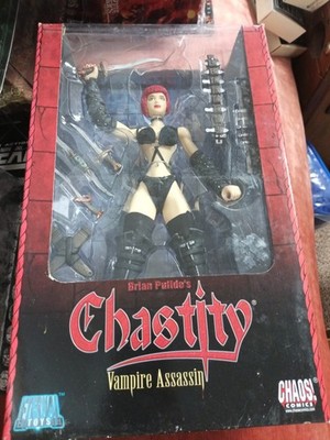 1999 Brian Pulido's Chastity Vampire Assassin Figure Eternal Toys - 12''