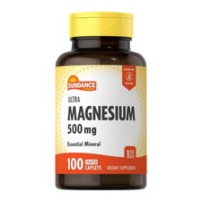 Magnesium Coated 500 mg 100 Tabs By Sundance 0.43 per thousand milligrams