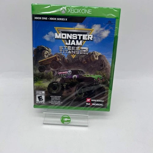 New Monster Jam Steel Titans 2 (Microsoft Xbox One, 2021) Sealed
