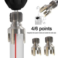 Fast PVC Pipe Threader Kit Thread Tap  Waterpipe Tapping Tool
