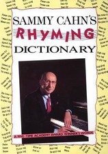 Sammy Cahn's Rhyming Dictionary by Cahn, Sammy