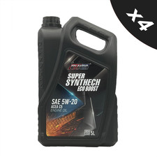 Atlantic 5w-20 Fully Synthetic Engine Oil ACEA A1/B1 C5 API SN CF - 4x5L 5.70 per litre