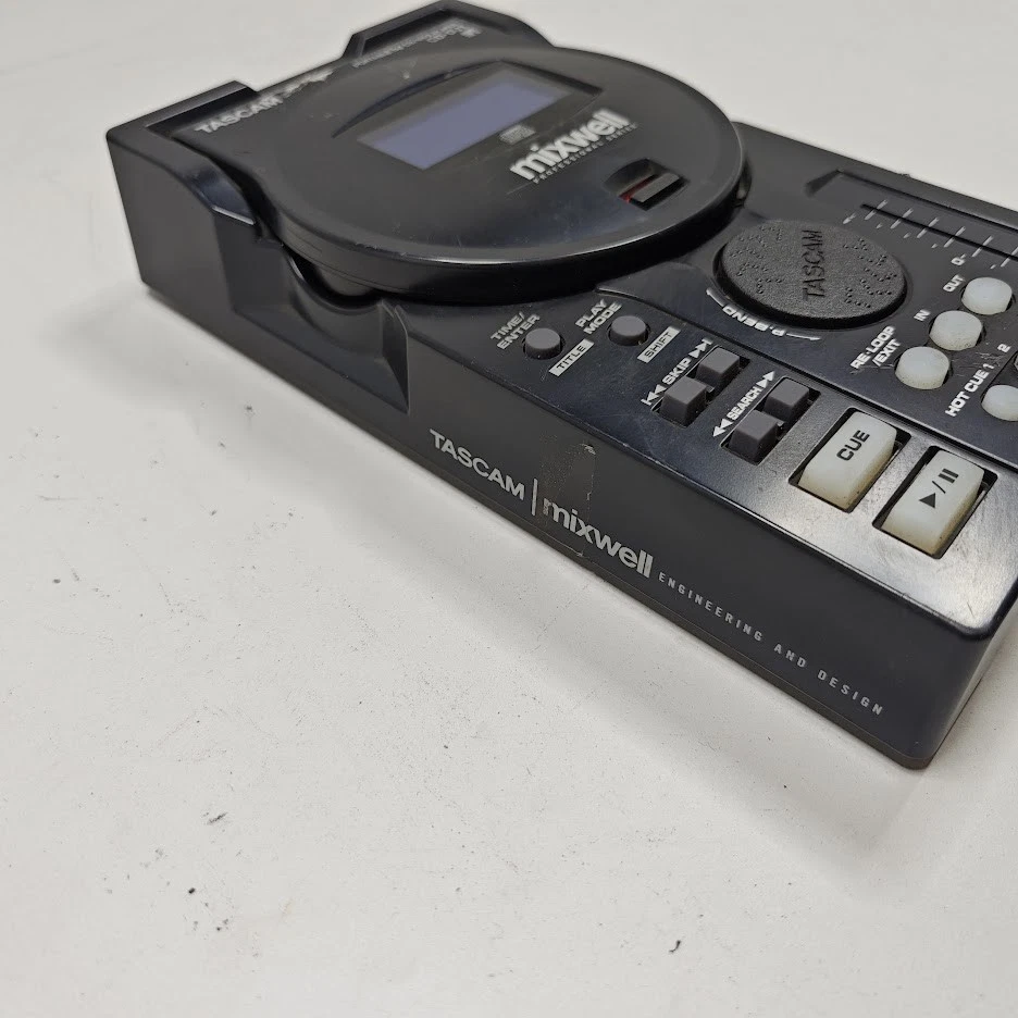 Tascam CD-DJ1 Tragbare Dj CD / MP3 Player - Für Reparatur, Ungeprüft - Bild 4 von 4