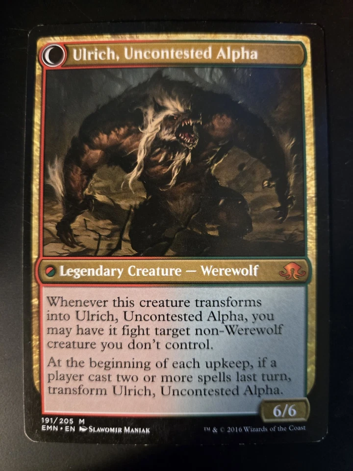 Ulrich of the Krallenhorde NM Eldritch Moon MTG FREE SHIPPING - Image 2 of 2