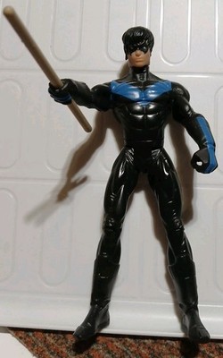 LOOSE DC Direct Super Heroes NIGHTWING 7'' Action Figure With Batan