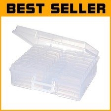 Transparent Photo Storage Containers, 16 Inner Cases