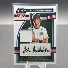 2023 Panini Stars & Stripes Conner Weese Auto Jersey Patch USA Rookie