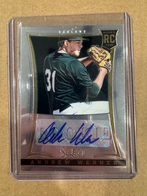 2013 Panini Select - Rookie Autographs Andrew Werner #186 #/750