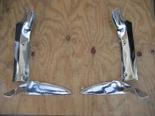 1955 1956 Chrysler Imperial Windshield Pillar Garnish Moulding Trim-4 Piece 1955 1956 Chrysler Imperial Windshield Pillar Garnish Moulding Trim-4 Piece