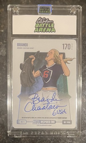 Bo Jackson battle Arena - Alpha Set - Brandi Chastain Autograph