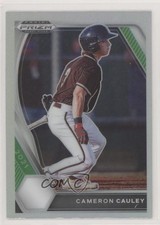 2021 Panini Prizm Draft Picks Silver Prizm Cameron Cauley #PDP73 6h5