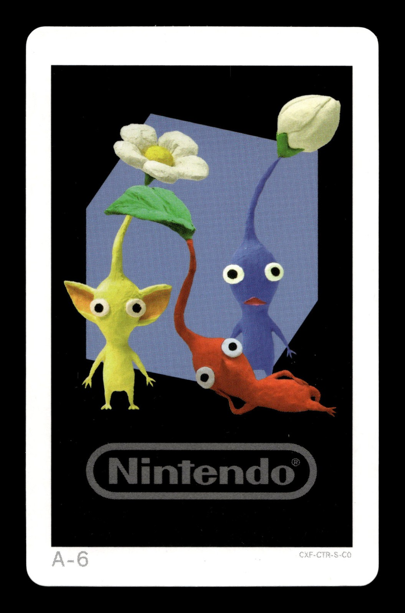 2011 Nintendo 3DS AR Card #A-6 Pikmin | eBay