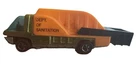 Hot Wheels Redline Heavyweights 1970 Sanitation Truck HK Lime Green