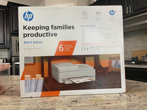 HP Envy 6452E All-In-One Wireless Color Inkjet Printer for sale online ...