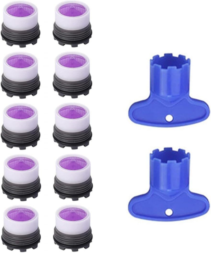 10Pcs Faucet Aerator M16.5, Replacement for Sink Flow...