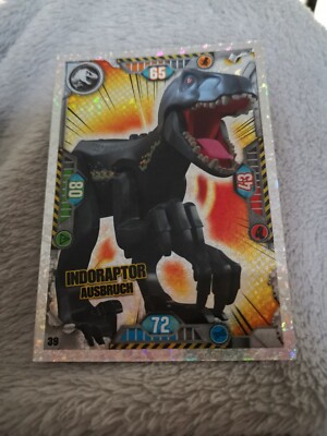 Lego Karte Jurassic World Indoraptor Ausbruch